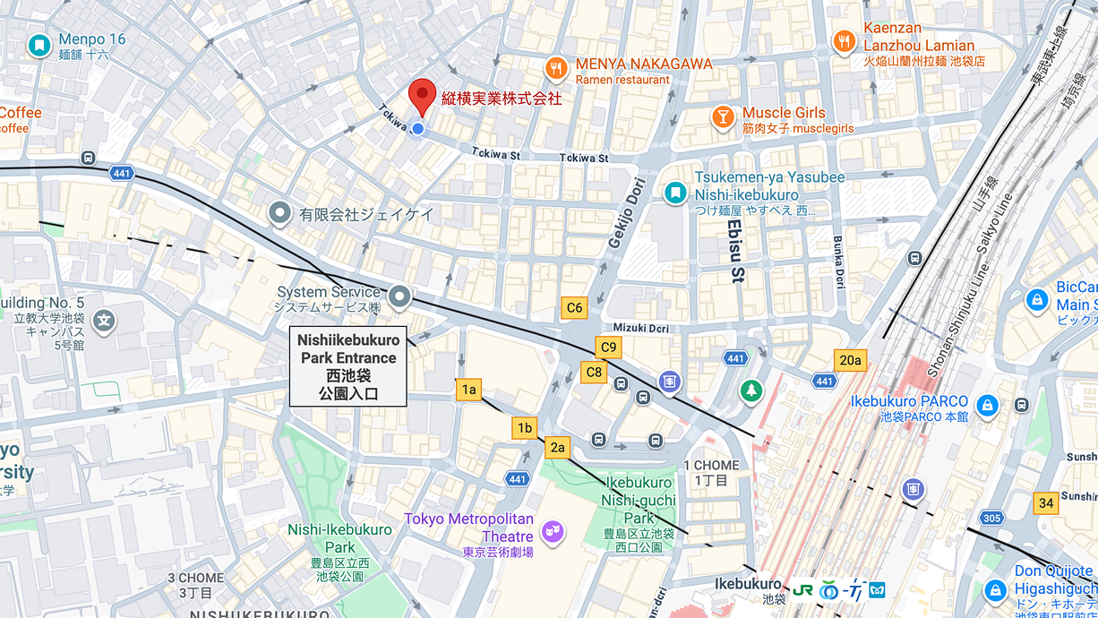 東京本社地图