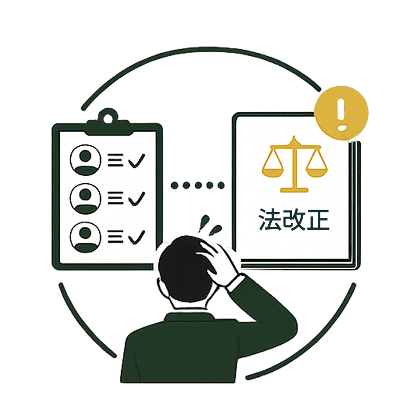 法改正への対応イメージ